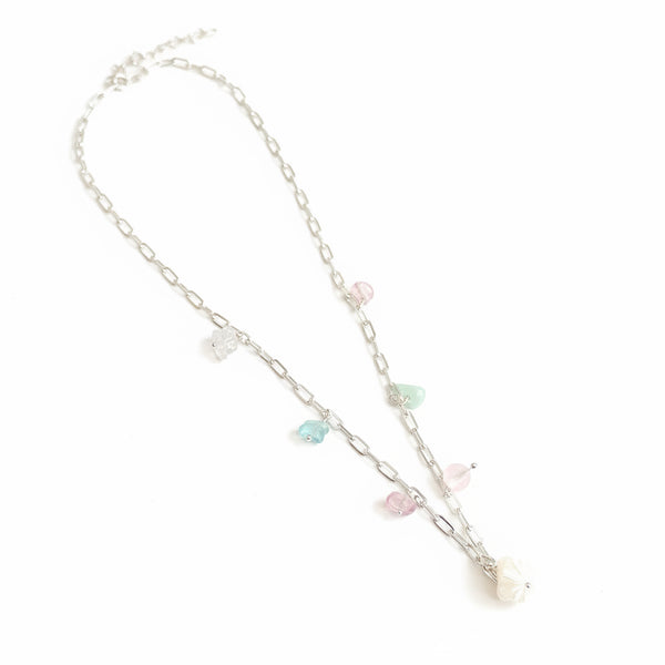 Pure silver beach wear necklace