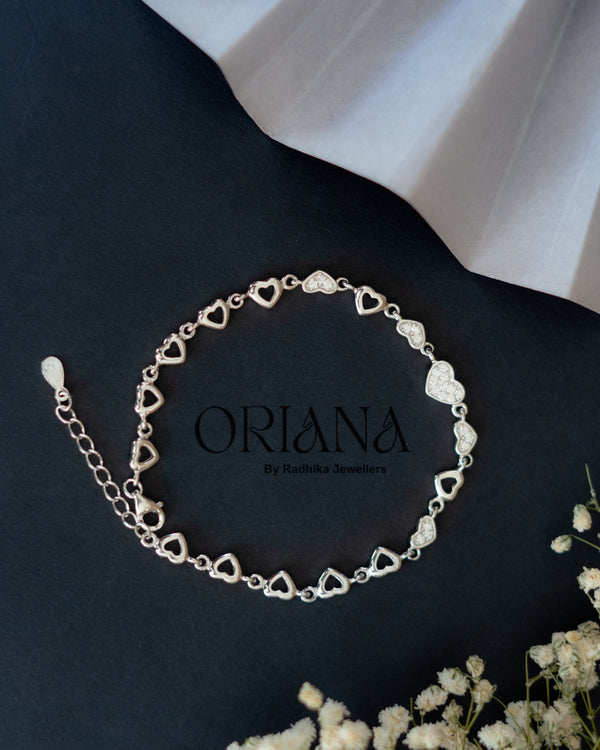 Heart shape bracelet