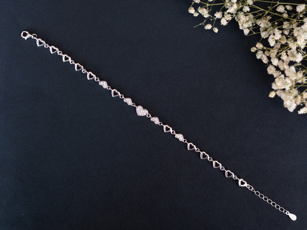 Heart shape bracelet