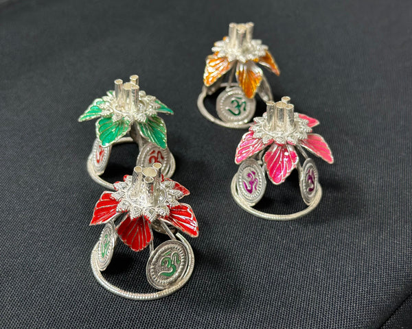 Enamel Pushp Agarbatti Stand