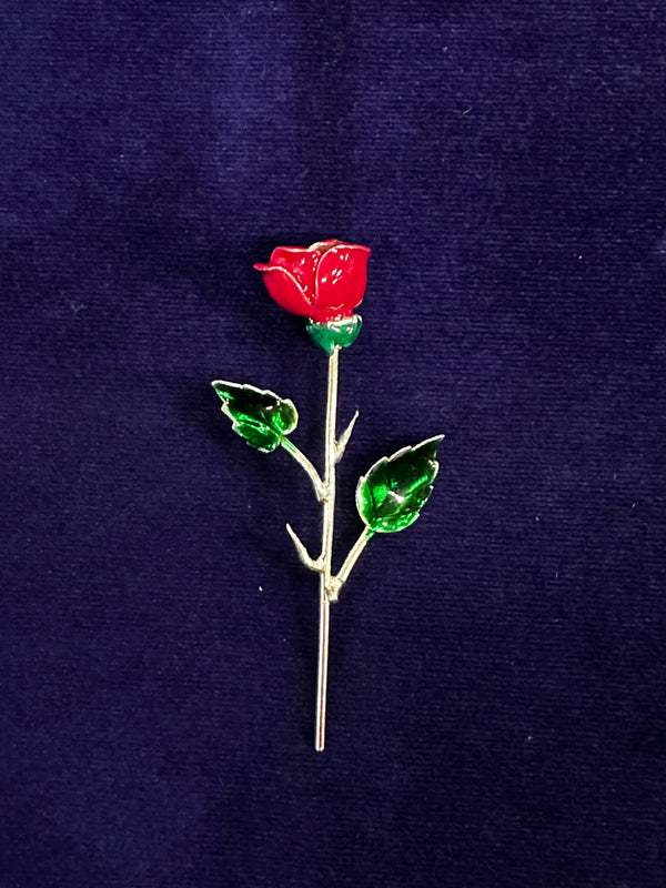 Valentines special silver rose