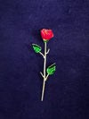 Valentines special silver rose