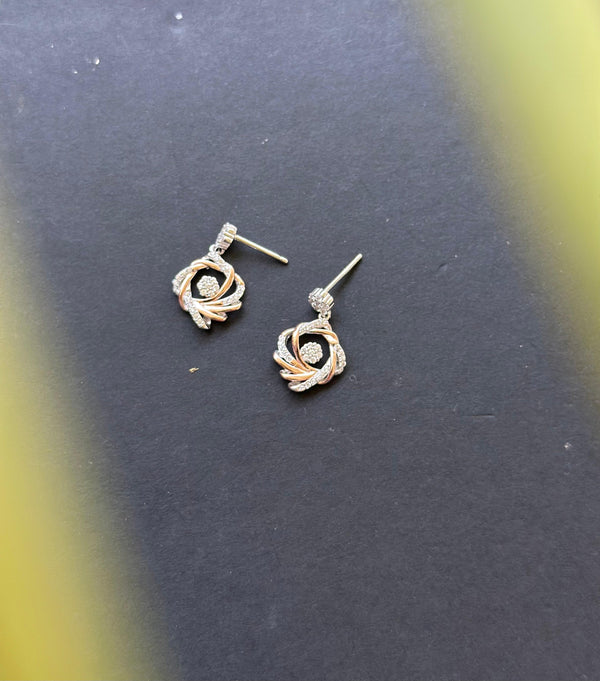 Swirl Drop Earrings