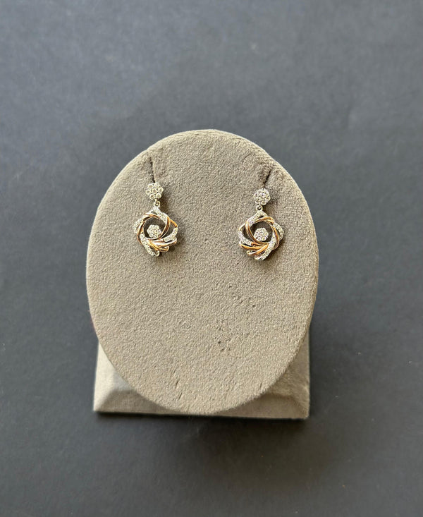 Swirl Drop Earrings