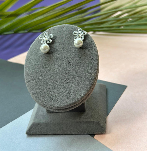 Floral Drop Earrings