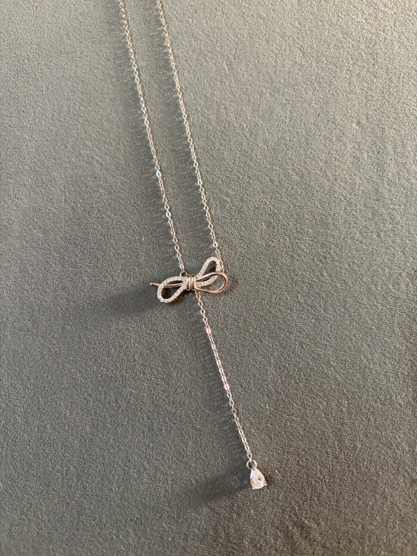 Infinity 925 silver necklace