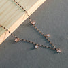 Butterfly minimal rose gold plated pure 925 silver Mangalsutra