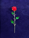 Valentines special silver rose