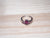 ruby solitiare ring
