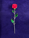 Valentines special silver rose