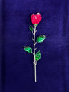 Valentines special silver rose