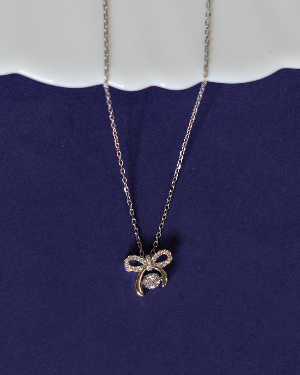 Bow Pendant Necklace